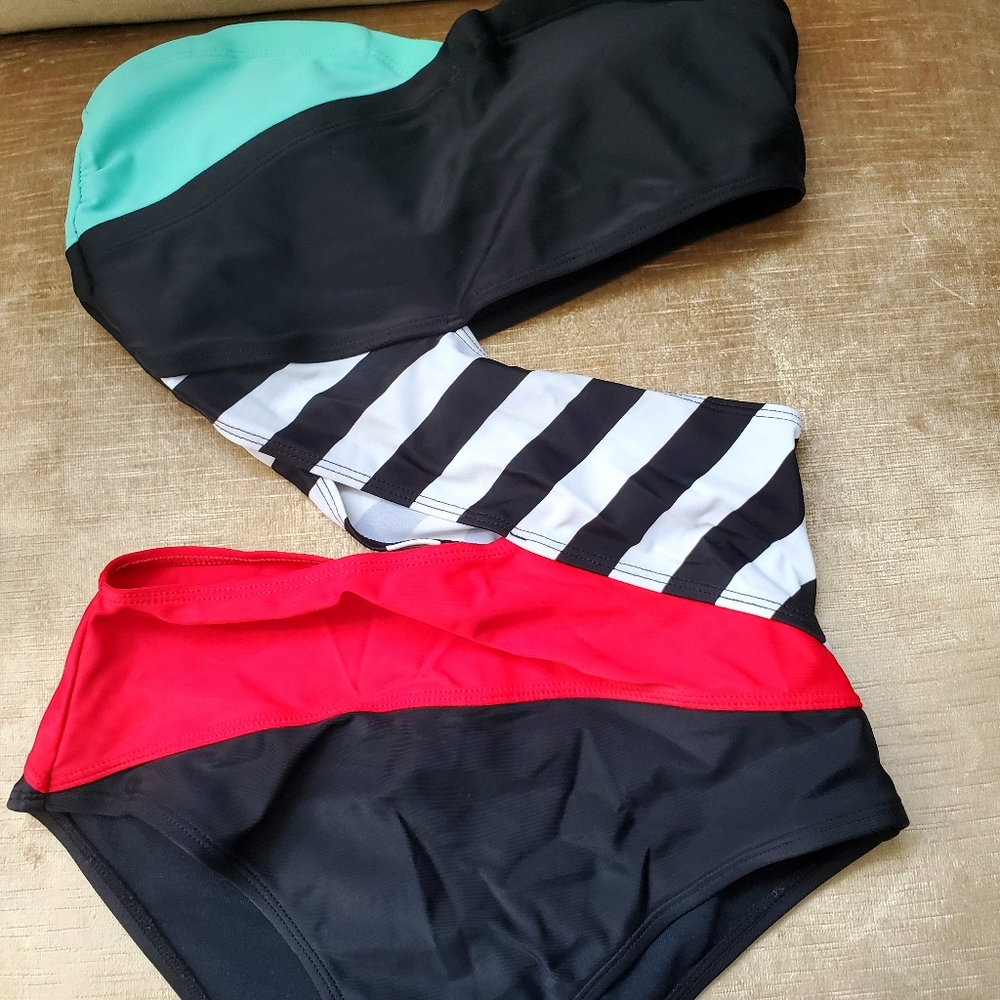 Volcom simply seamless cutout swimsuit